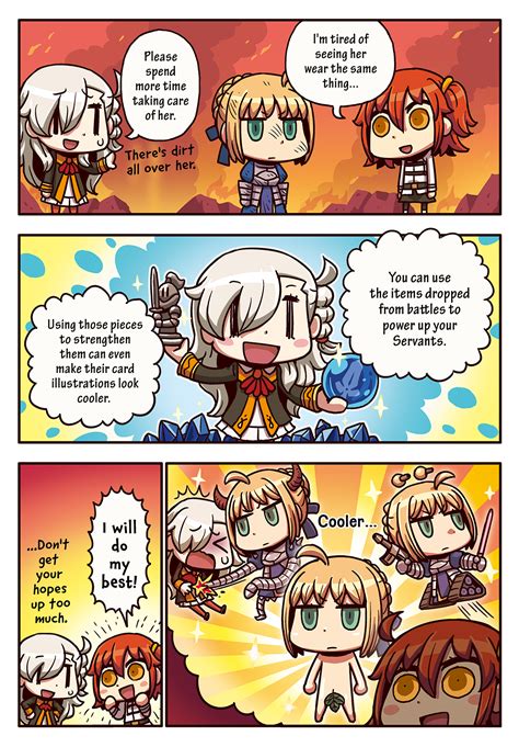 learning fgo comic.